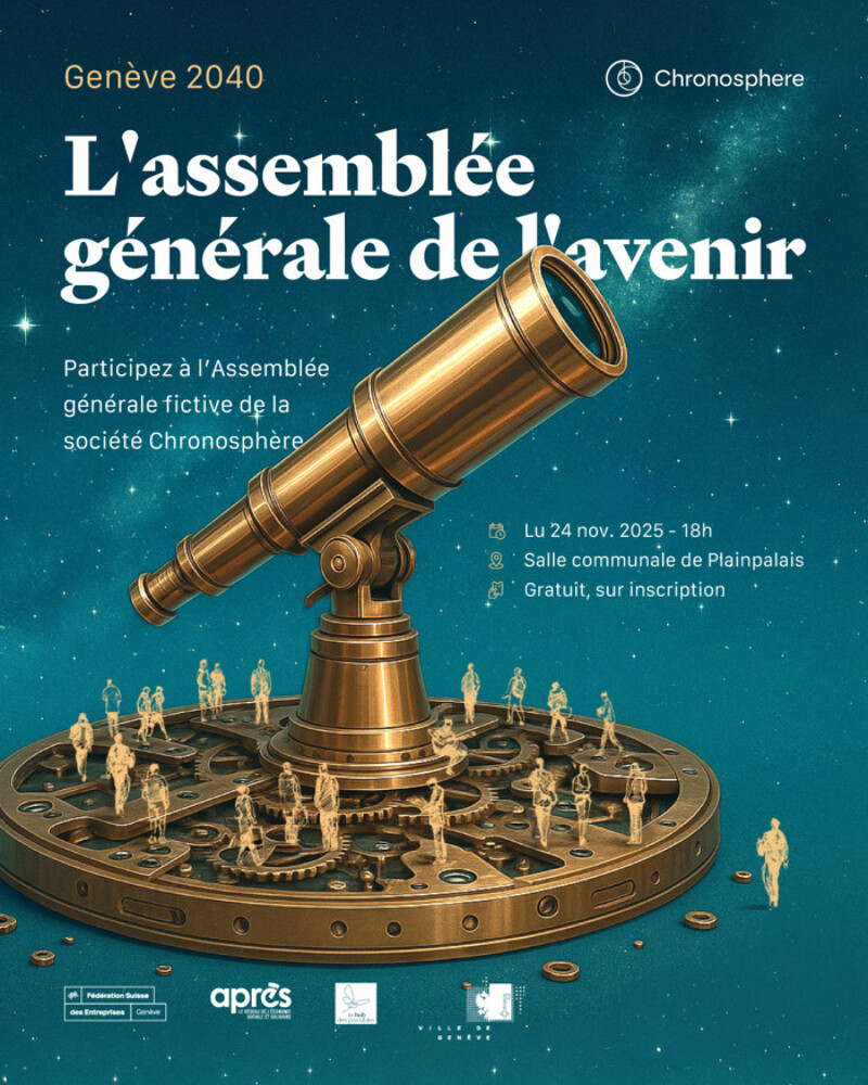 Cette soirée exceptionnelle, organisée dans le cadre de la Semaine du climat de la Ville de Genève, aura lieu le lundi 24 novembre 2025 à 18h00, à la salle communale de Plainpalais.
