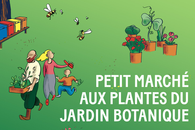 A vos plantons, prêts … jardinez ! Rejoignez-nous pour notre traditionnel petit marché aux plantes et faites le plein de plantons, d'inspiration et de conseils!